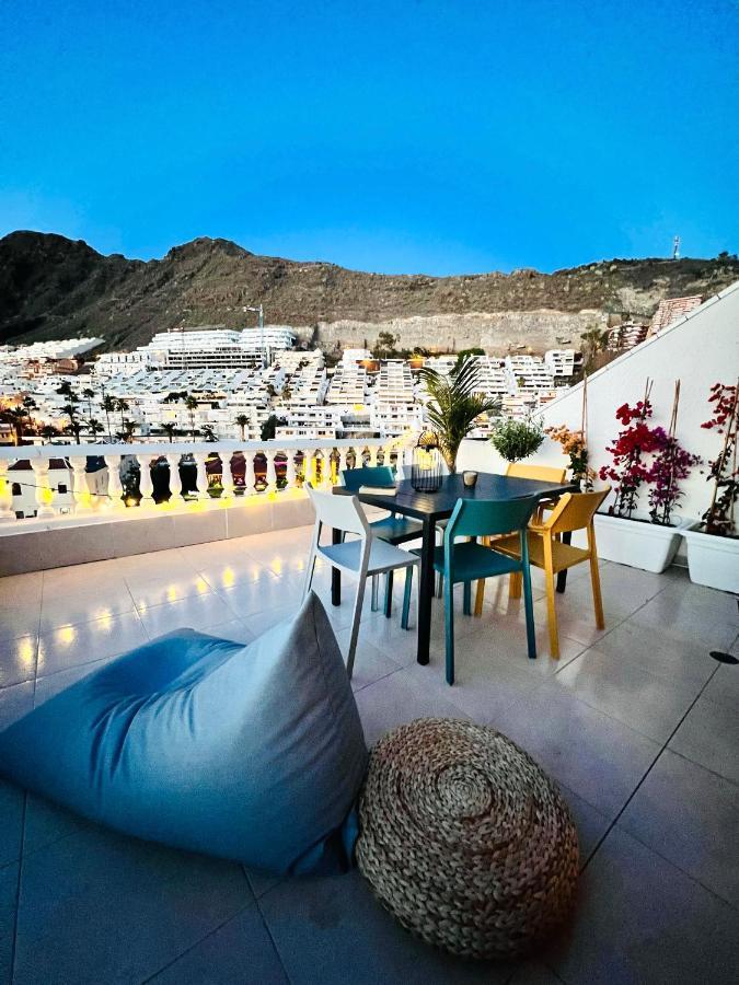 Luxury Penthouse With Breathtaking Views And Huge Private Terraces Daire Puerto de Santiago  Dış mekan fotoğraf